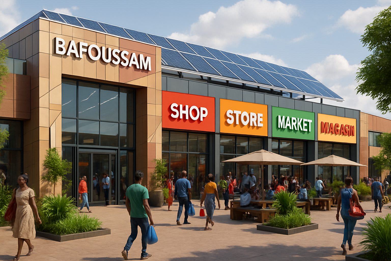 Centre commercial Bafoussam