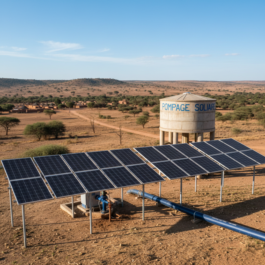 Système de pompage solaire